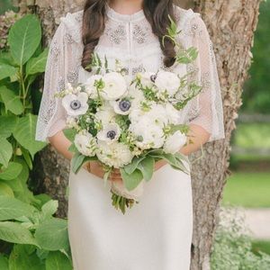 Needle & Thread Beaded Wedding Cape